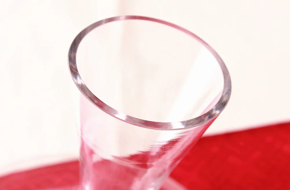 Стеклянный Декантер для вина 1 шт. 1200 мл конический носик подачи аэратор