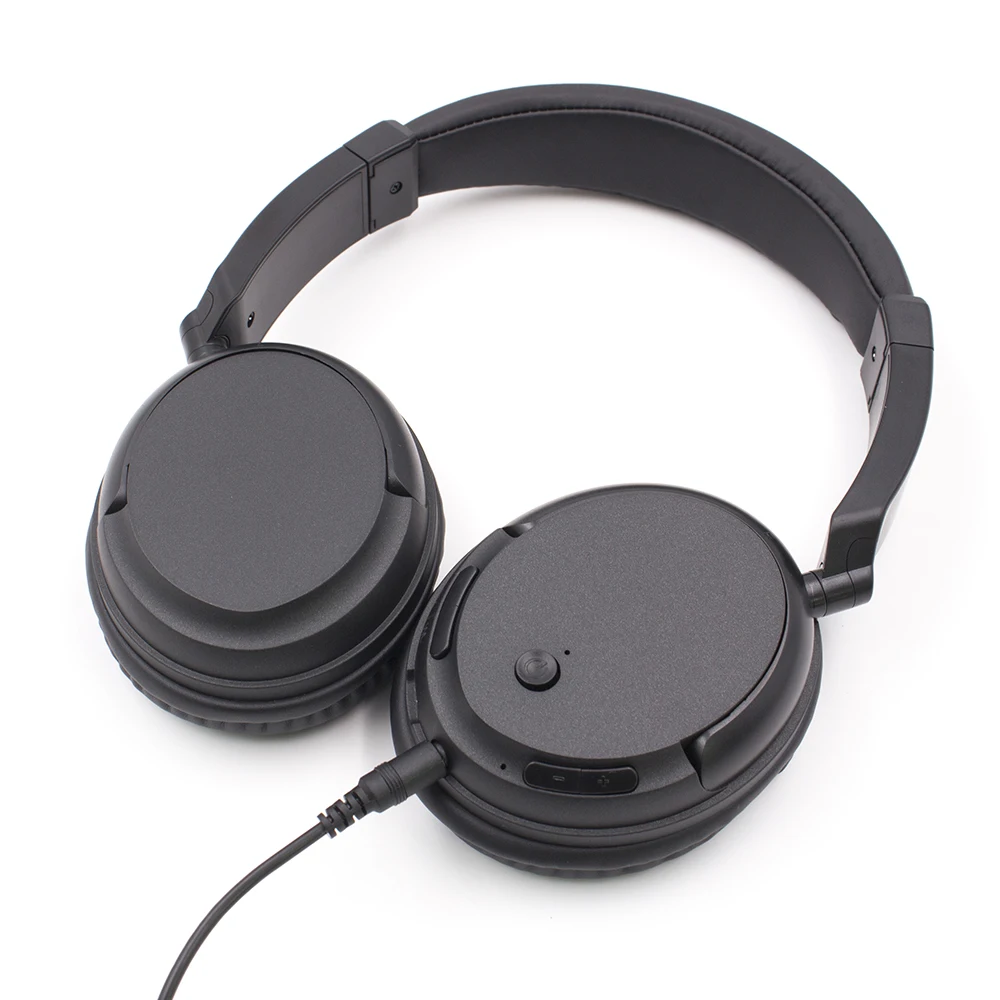 Беспроводные Bluetooth-наушники FooHee для ТВ FM складные пожилых людей стерео басовый