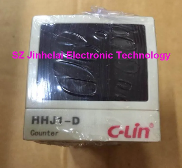 C-Lin HHJ1-D новое и оригинальное 5 двойной счетчик цифрового дисплея реле AC220V