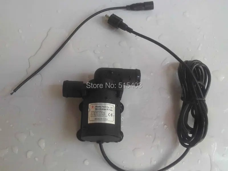1 шт мощностью 12V для автомобилей, насос для циркуляции воды 100C при высокой температуре. Lift 5M Flow 600 л/ч длительный срок службы низкий уровень шума абсолютно безопасный без обслуживания