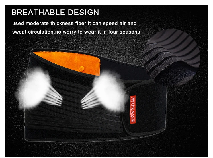 WOSAWE мотоцикла заднее Поддержка двойной регулировки поддержка поясницы