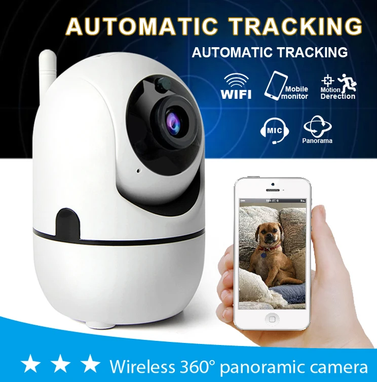 HD 1080 P Облако IP Камера 720 Беспроводной Intelligent Auto Tracking человека охранных сетевая