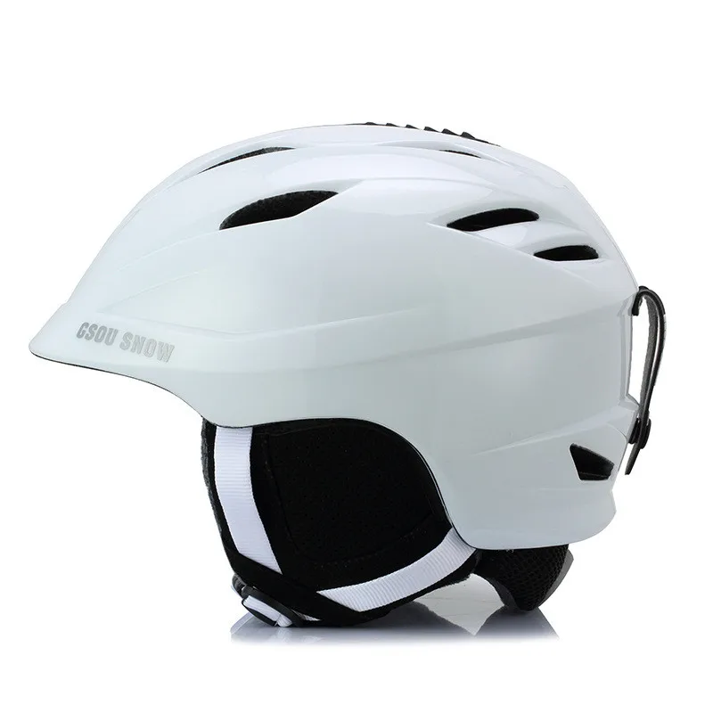 Gsou снег Новый взрослый женский лыжный шлем Зимний Теплый Открытый Спорт Защита