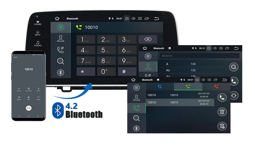 Belsee " ips экран Android 9 для Honda CR-V CRV автомобильный радиоприемник 4 ГБ 8 ядерный PX5 стерео аудио gps навигационный блок Авторадио
