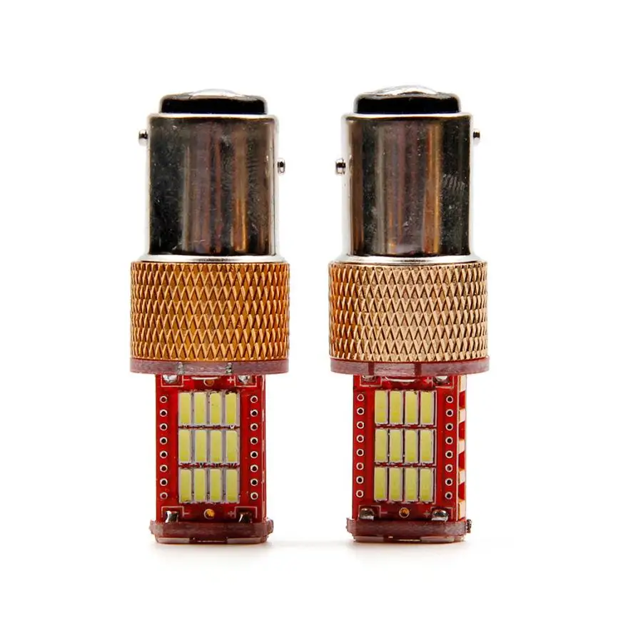Автомобильный светильник 2шт 1156 BA15S 4014-Chip 33SMD светодиодный задний тормоз
