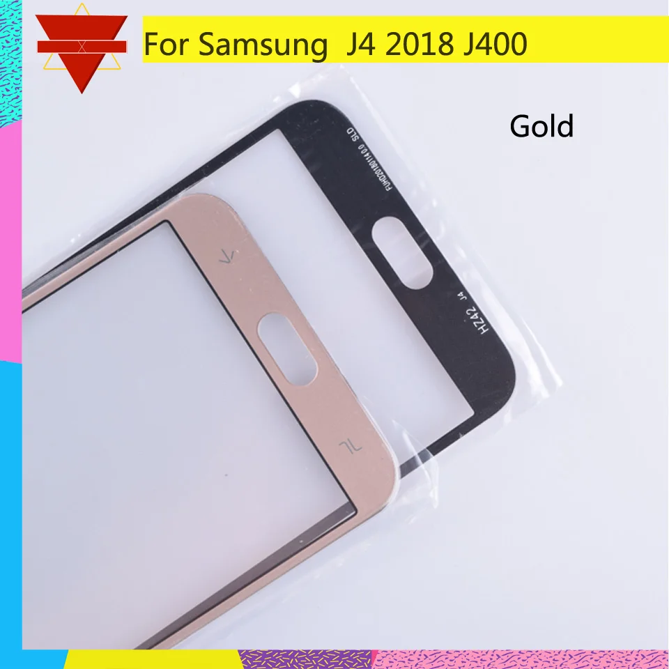10 шт./лот для samsung Galaxy J4 J400 SM-J400F J400F/DS J400G/DS J400G сенсорный экран передний внешний стеклянный сенсорный экран объектива