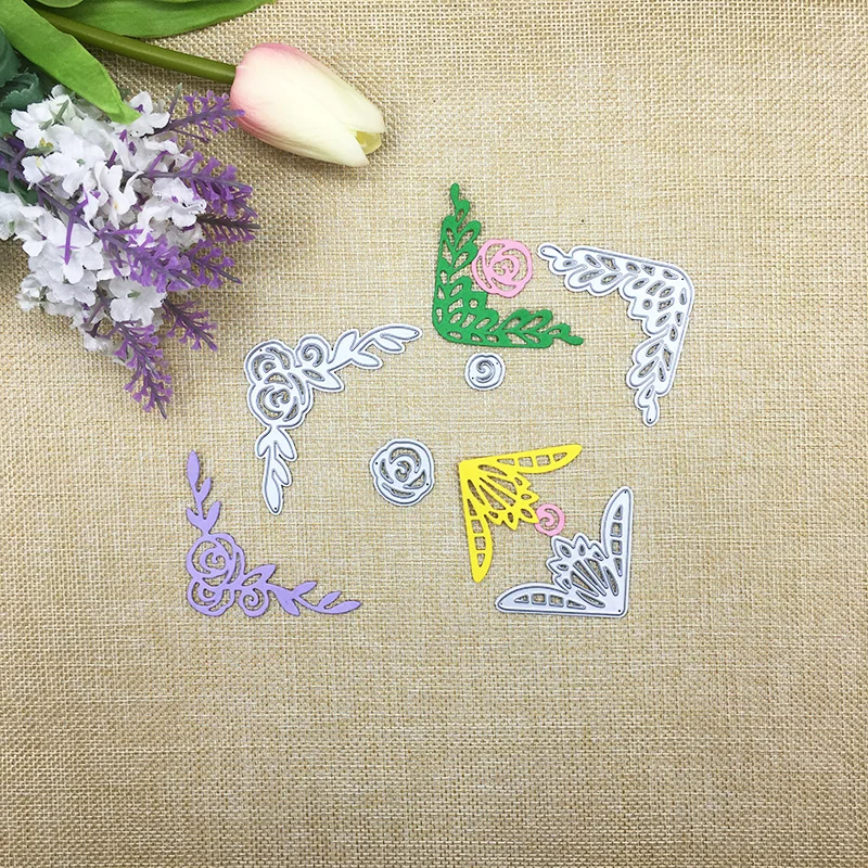 Julyarts 4 шт. цветок 2019 новые буквы металлические высекальные штампы для Diy штамп