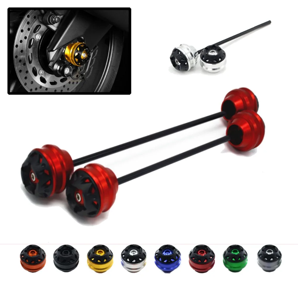 

Free shipping For BMW K1200R 2005-2007 CNC Modified+Motorcycle Front wheel drop ball / shock absorber