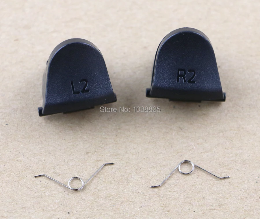 L1 R1 L2 R2 с пружинной кнопкой для Playstation 4 PS4 jds001 jds011 Замена контроллера|button cell battery