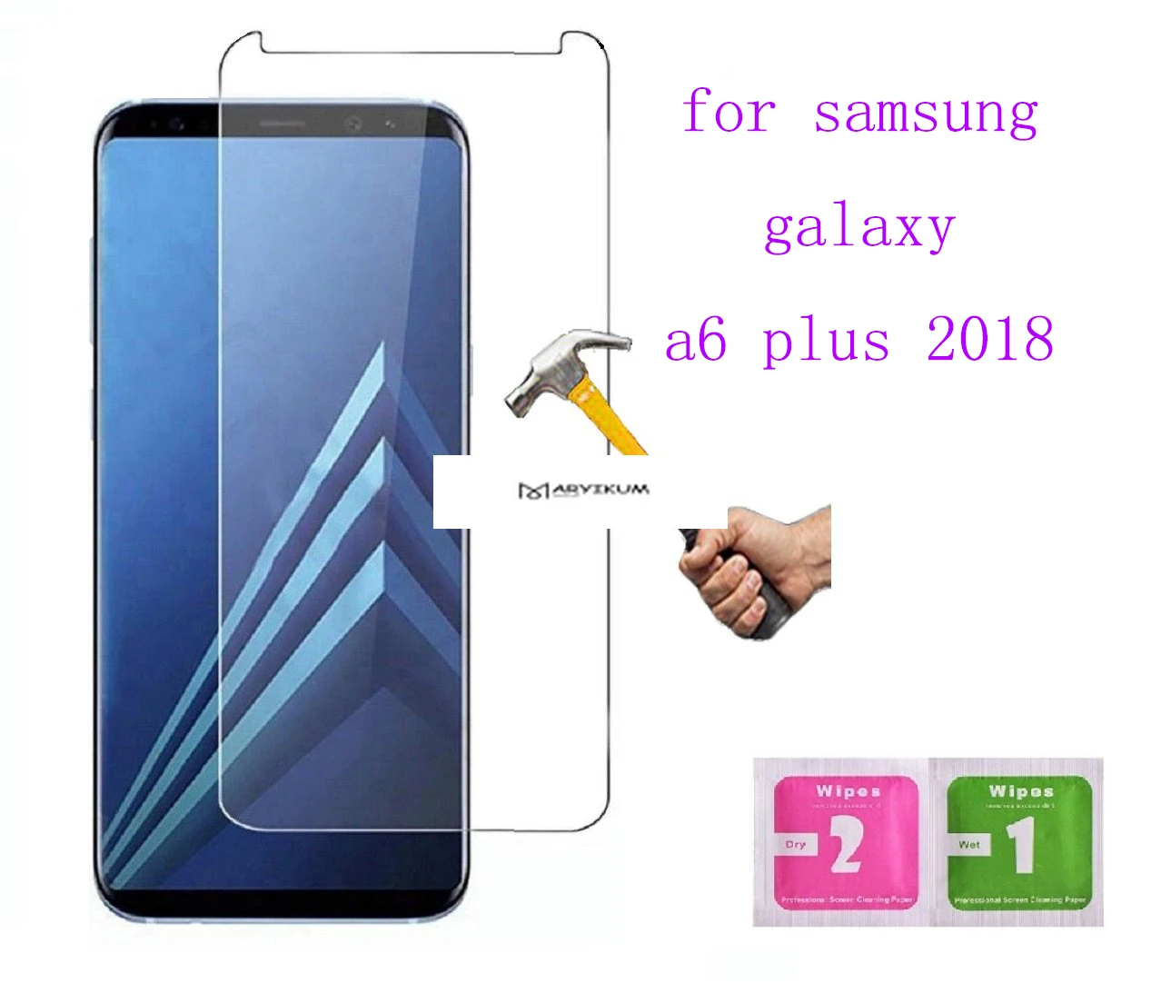 Премиум HD защитная пленка для Samsung Galaxy A6 Plus 2018 передний ЖК экран протектор A6plus