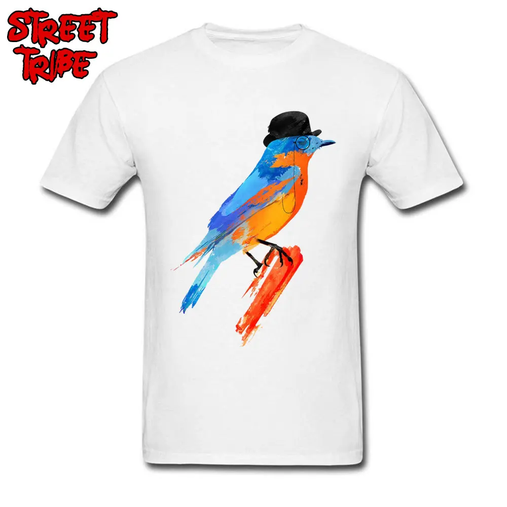 Футболка с надписью Lord Bird Мужская футболка в английском стиле одежда