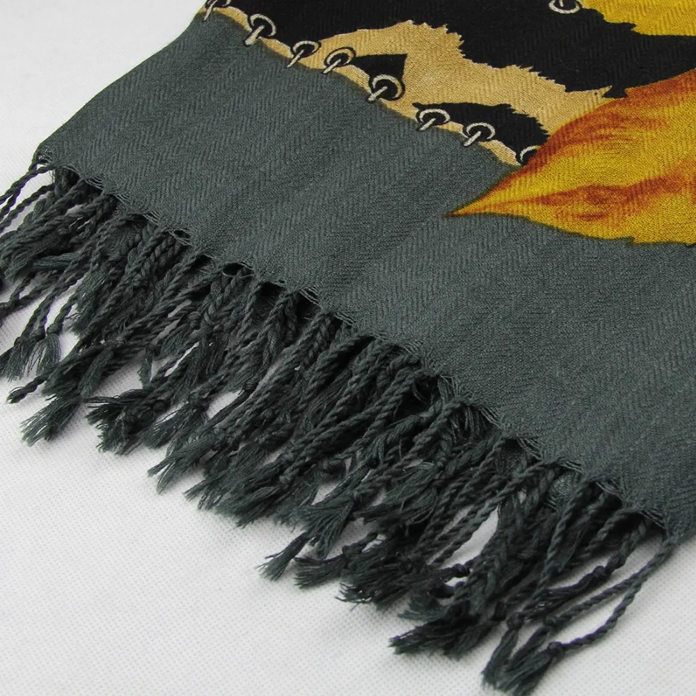 2019 зимний шерстяной большой шарф Роскошная брендовая шаль мусульманский хиджаб