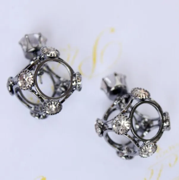 2019 новый дизайн модная брендовая бижутерия Двухсторонние серьги для женщин