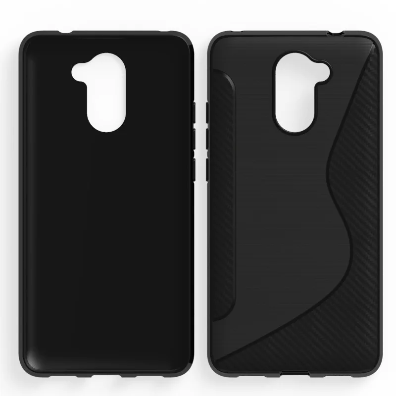 soft shockproof Anti-skid S Line TPU Gel Skin Case Cover For Huawei Y7 / Enjoy 7 Plus |