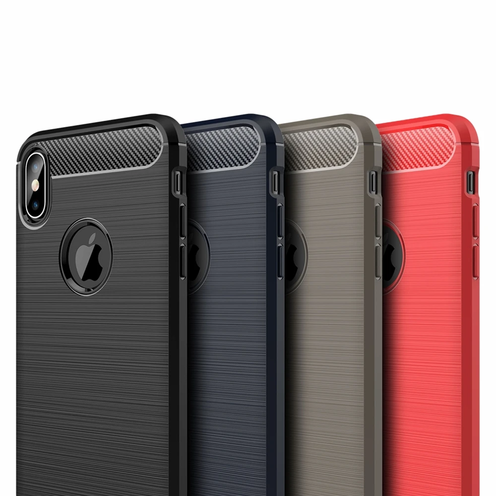 Ультратонкий ТПУ силиконовый чехол для iphone X XR XS 11Pro Max 6S 7 8 Plus резиновые чехлы из