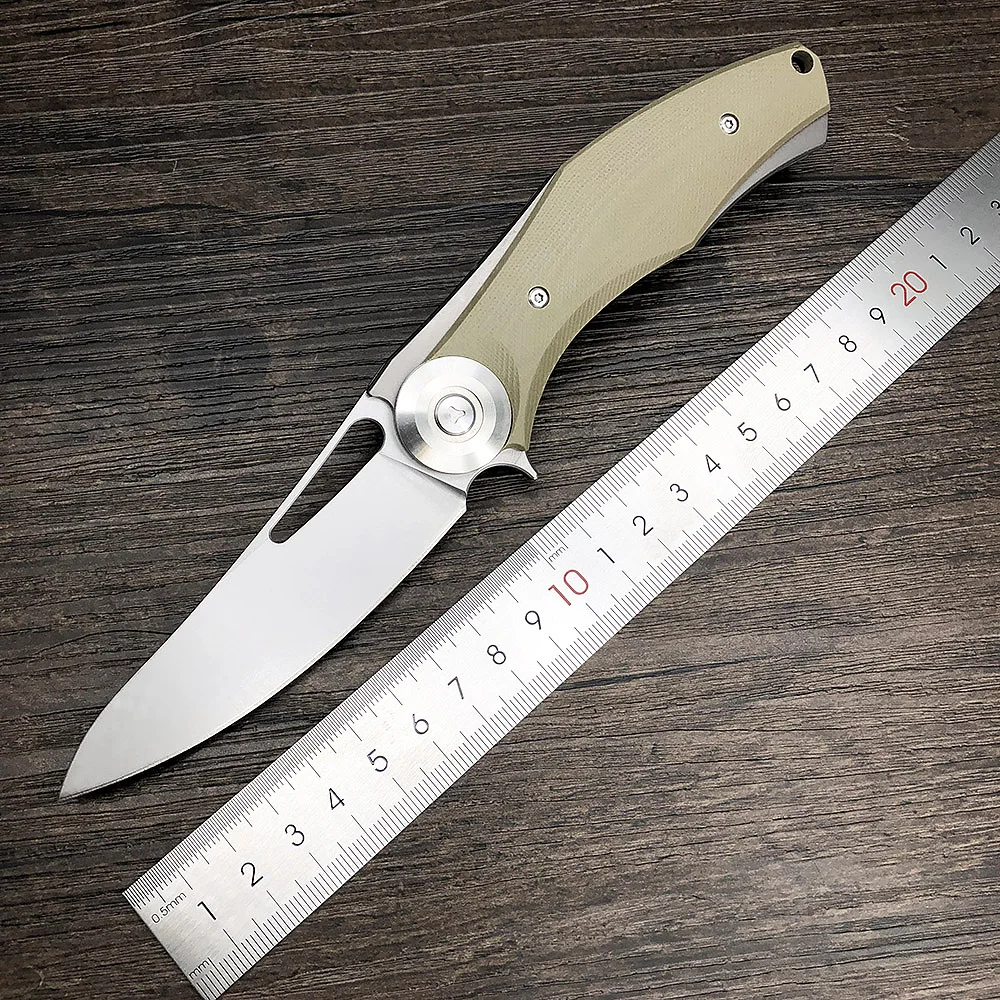 ZZSQ медведь Темный складной нож ножи D2 лезвие Тактический G10 Ручка дикого кабана