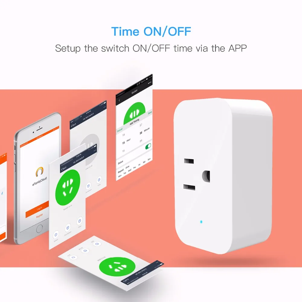 Умная розетка для умного дома 16 А с таймером Wi-Fi | Компьютеры и офис