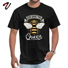 Футболка мужская с круглым вырезом, смешная рубашка с надписью God Save The Queen, в стиле хип-хоп, Америки, День дурака, пчела