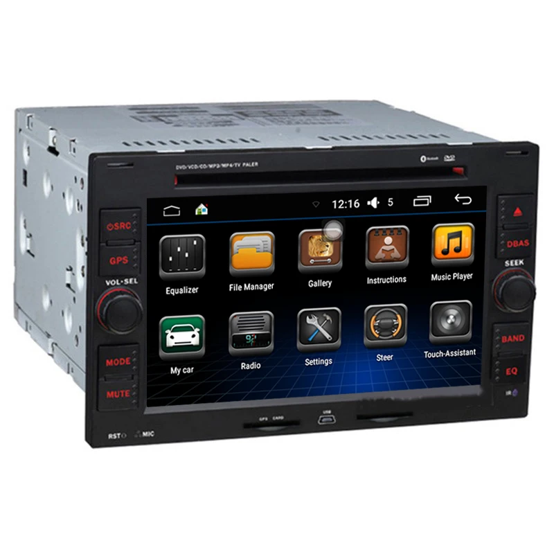 6 2 дюймов din android автомобильный dvd плеер gps навигация для VW PASSAT B5 Гольф 4 поло Бора IPOD
