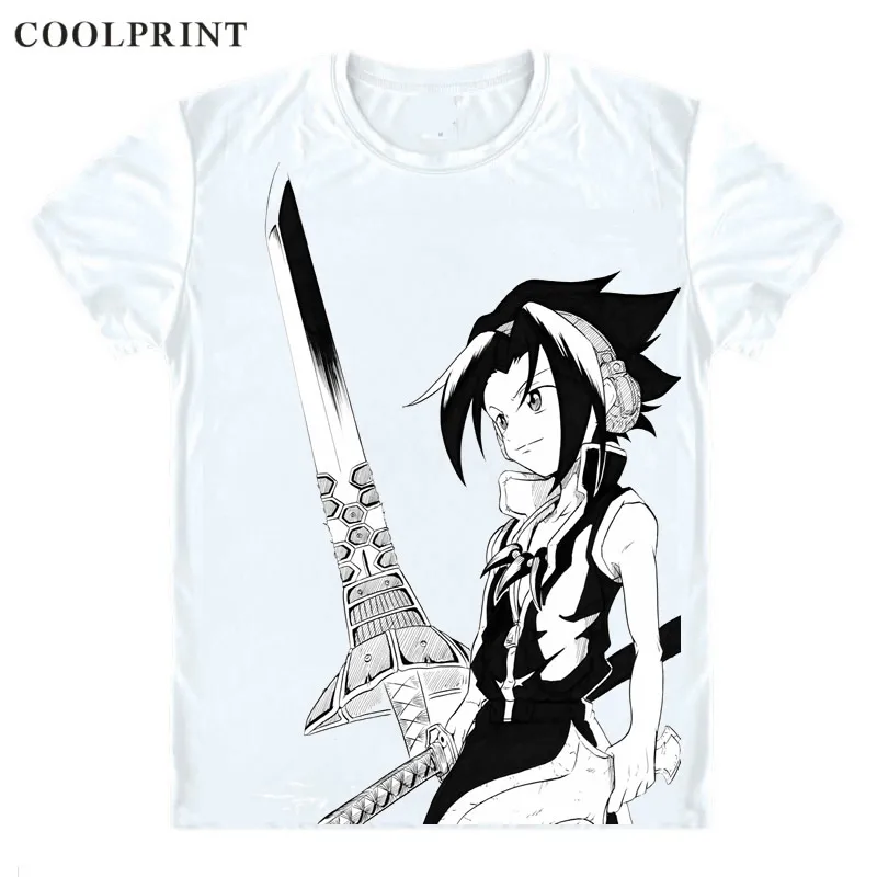 Style 3 Asakura Yoh Asakura Yo футболка Shaman King Hiroyuki Takei Shaman Kingu Повседневная футболка премиум-класса футболки с короткими рукавами и принтом - Цвет: Style 3