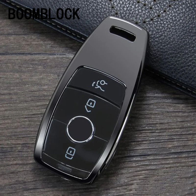 BOOMBLOCK 1 шт. автостайлинг для Mercedes W213 AMG 2017 Benz E класс цинковый сплав чехол