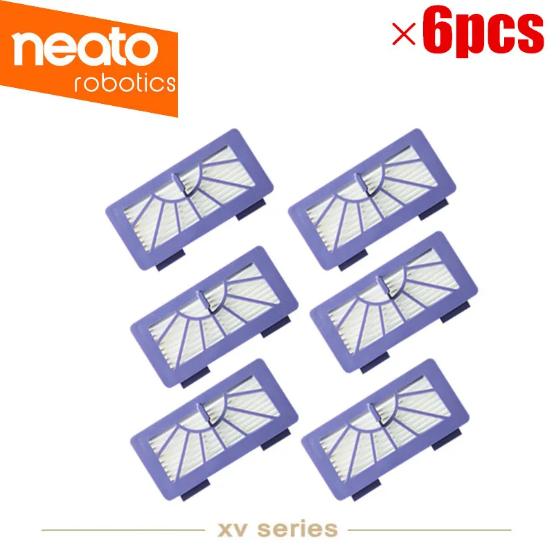 6 шт./Лот Сменный фильтр HEPA для Neato Cleaner XV 11 21 15 12 14 высокого качества|Запчасти
