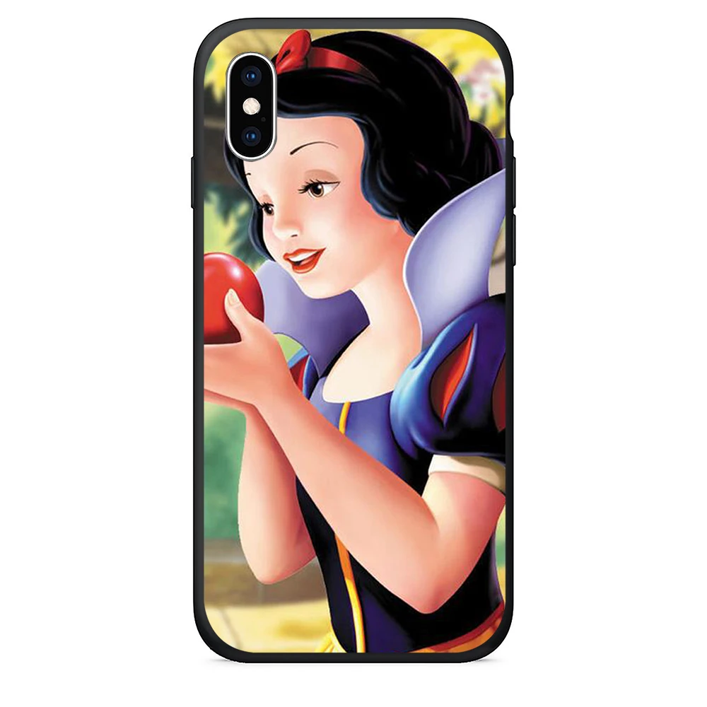 TPU Phone Case for iPhone xr case Silicone Cover Snow White and the Seven Dwarfs 8 Plus 6 6s se x xs max 5s |