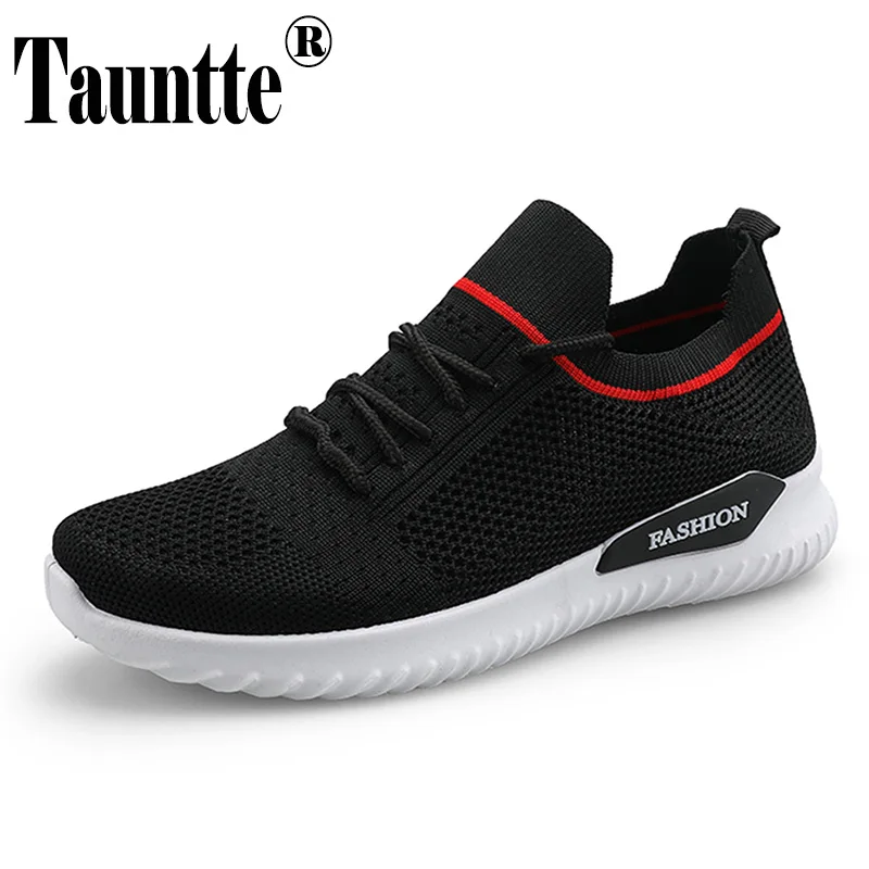 Женские кроссовки Flyknit; женская дышащая повседневная обувь для отдыха - Цвет: Черный