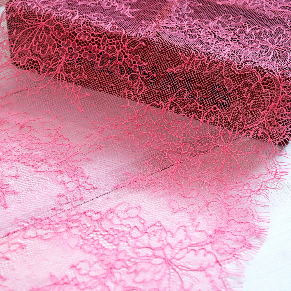 Cindylaceshow 3 м/лот ресницы кружевной отделкой ткани цветок DIY ремесла свадебное платье одежда кружевной материал ручной работы 24,5 см Ширина