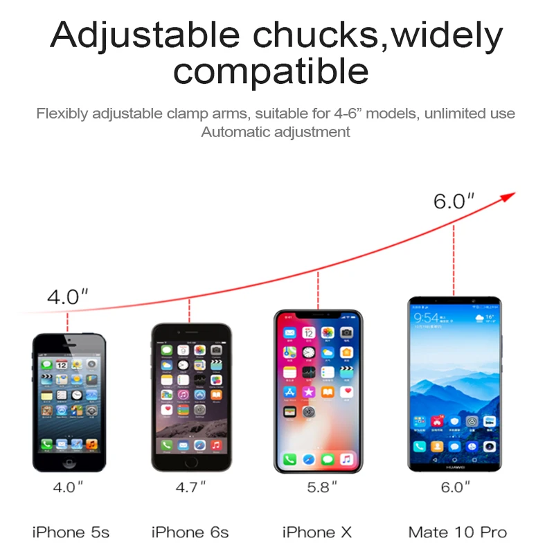 Автомобильный держатель для телефона Baseus iPhone X 8 7 гравитационный Мобильный