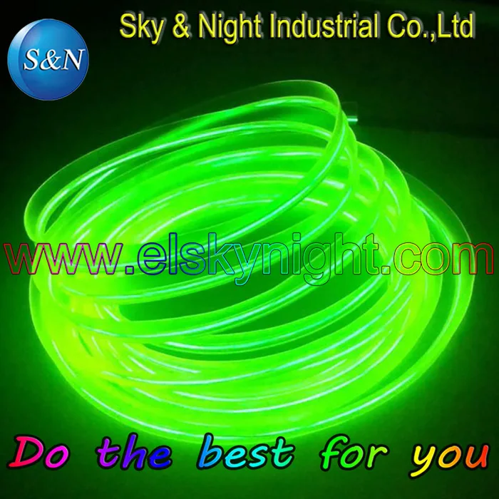 

LEMON- NEW-5M-3.2MM SKIRT wire/Welted Wire/EL wire + High brightness