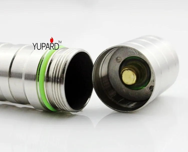 YUPARD 500Lm Q5 светодиодный фонарь светильник светодиодный вспышка светильник из нержавеющей стали 18650 перезаряжаемая батарея для спорта на открытом воздухе кемпинга рыбалки