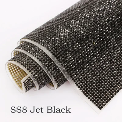 SS8/SS6 24*40 см стеклянная отделка горного хрусталя исправление стразами кристалл