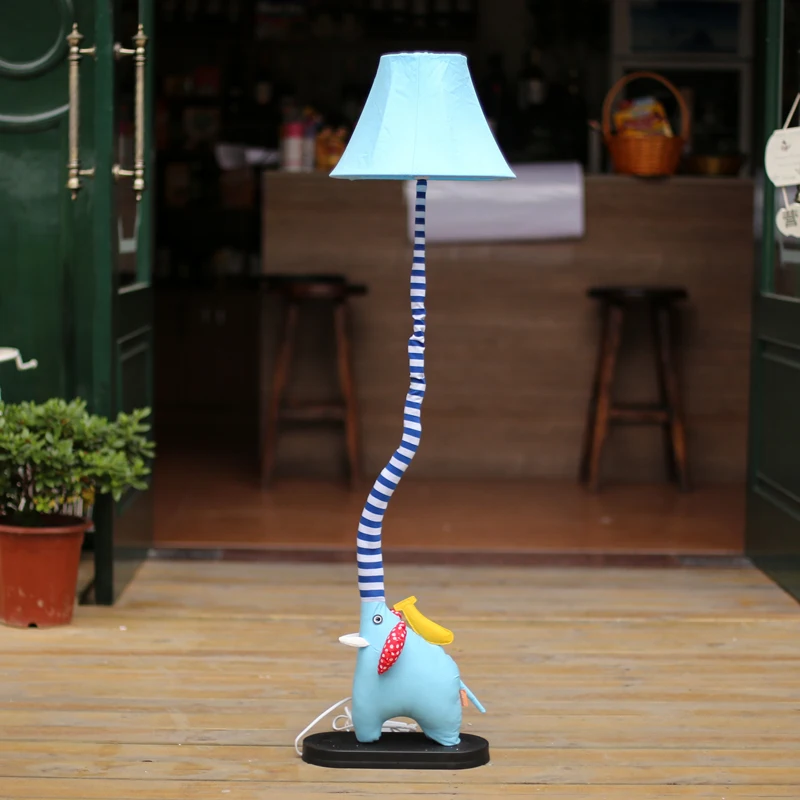 Детский стоячий светильник для гостиной украшение из ткани ручной работы с