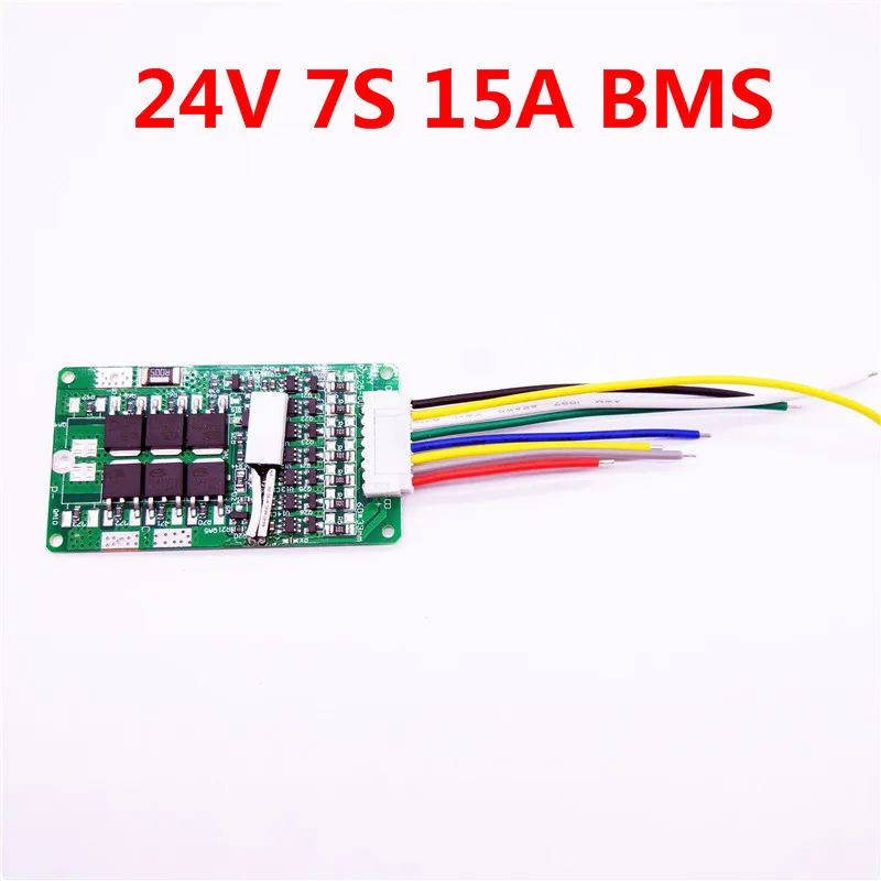 Литий ионный аккумулятор LiitoKala 7S 24V 15A BMS 24v для электрического велосипеда 8Ah 10Ah 12Ah с
