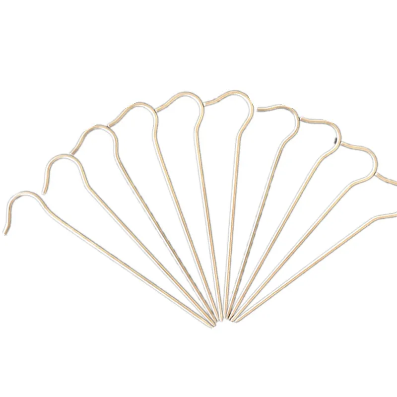 10 шт./лот тенты для кемпинга из титанового сплава прищепки ногтей пляжные