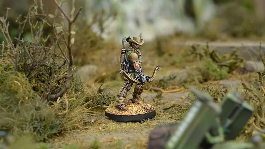 [Loong Way Miniatures] Corvus Belli Infinity 0534 HARDCASES 2 го неравномерного фронтиста 32 мм Металлические