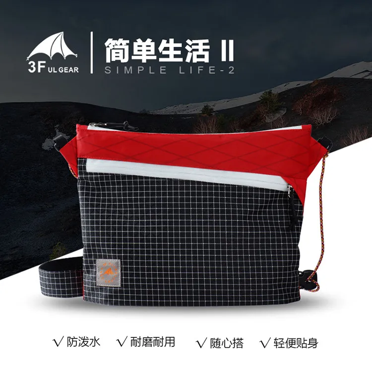 3F UL gear XPAC дорожная сумка, Ультралегкая портативная мини-сумка, походная простая жизнь, 2 кемпинга, сумка через плечо, 4 цвета