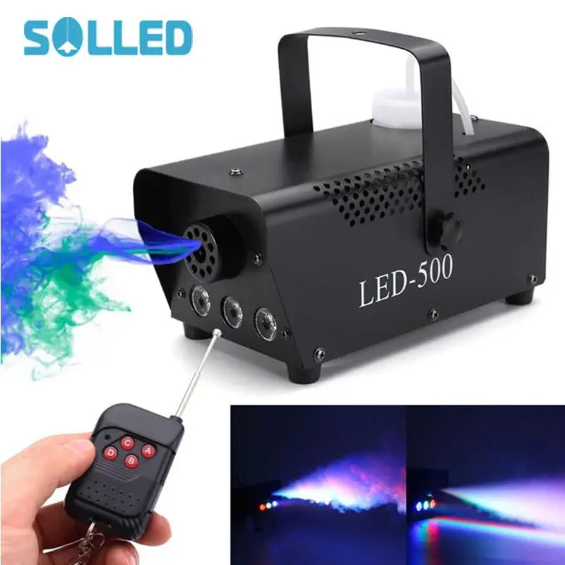 SOLLED LED 500W Air Column Smoke Machine with Wireless Control Fog Fogger Stage Ejector | Лампы и освещение