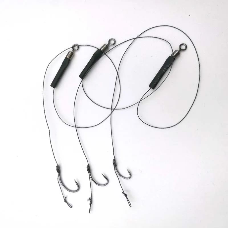 6 шт./партия плетеные крючки для ловли карпа|carp rig|hair righook hooks |