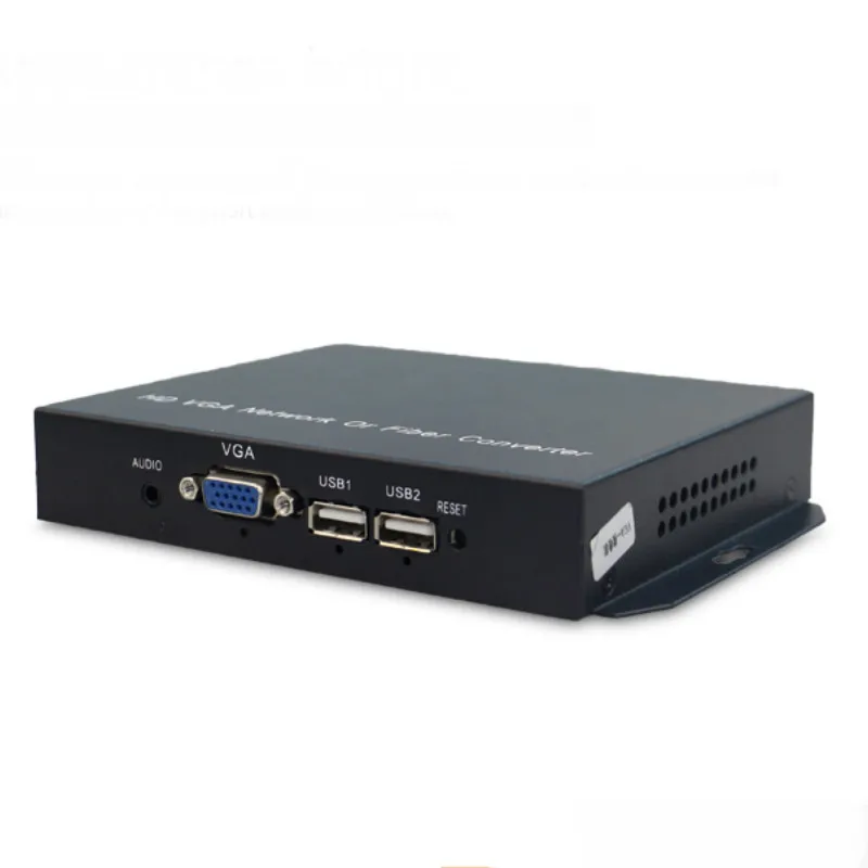 Vga-kvm волоконно-оптический конвертер VGA USB мышь и клавиатура аудио KVM удлинитель