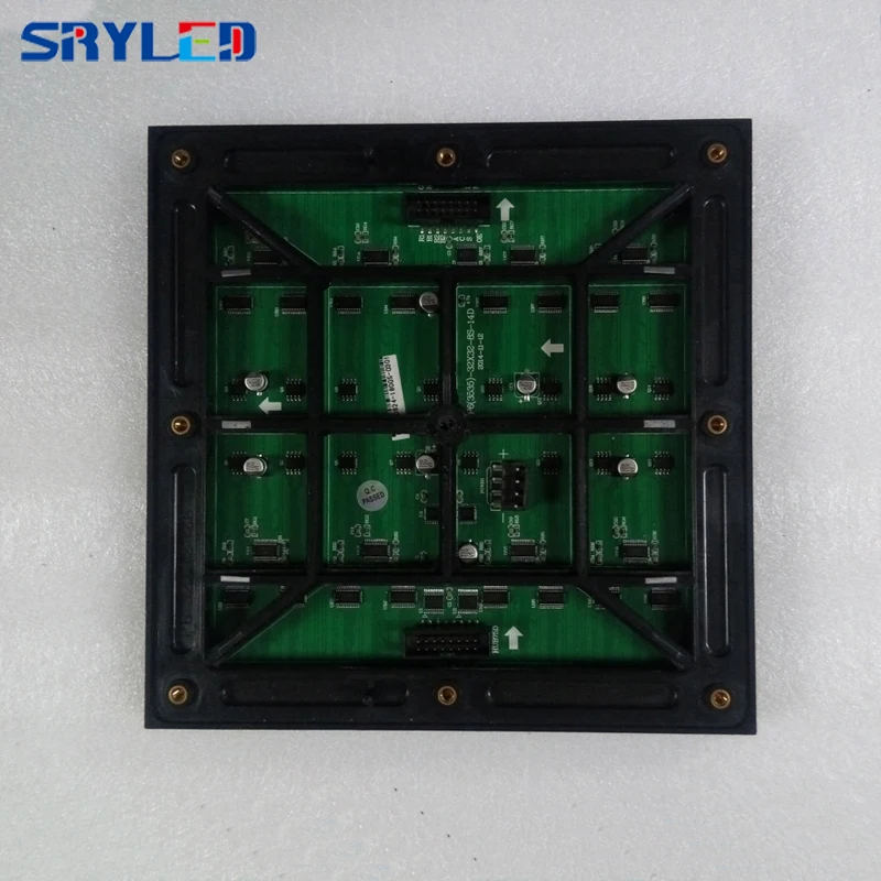 Полноцветный светодиодный дисплей p6 smd модуль 32*32 пикселя сканирование 1/8 для