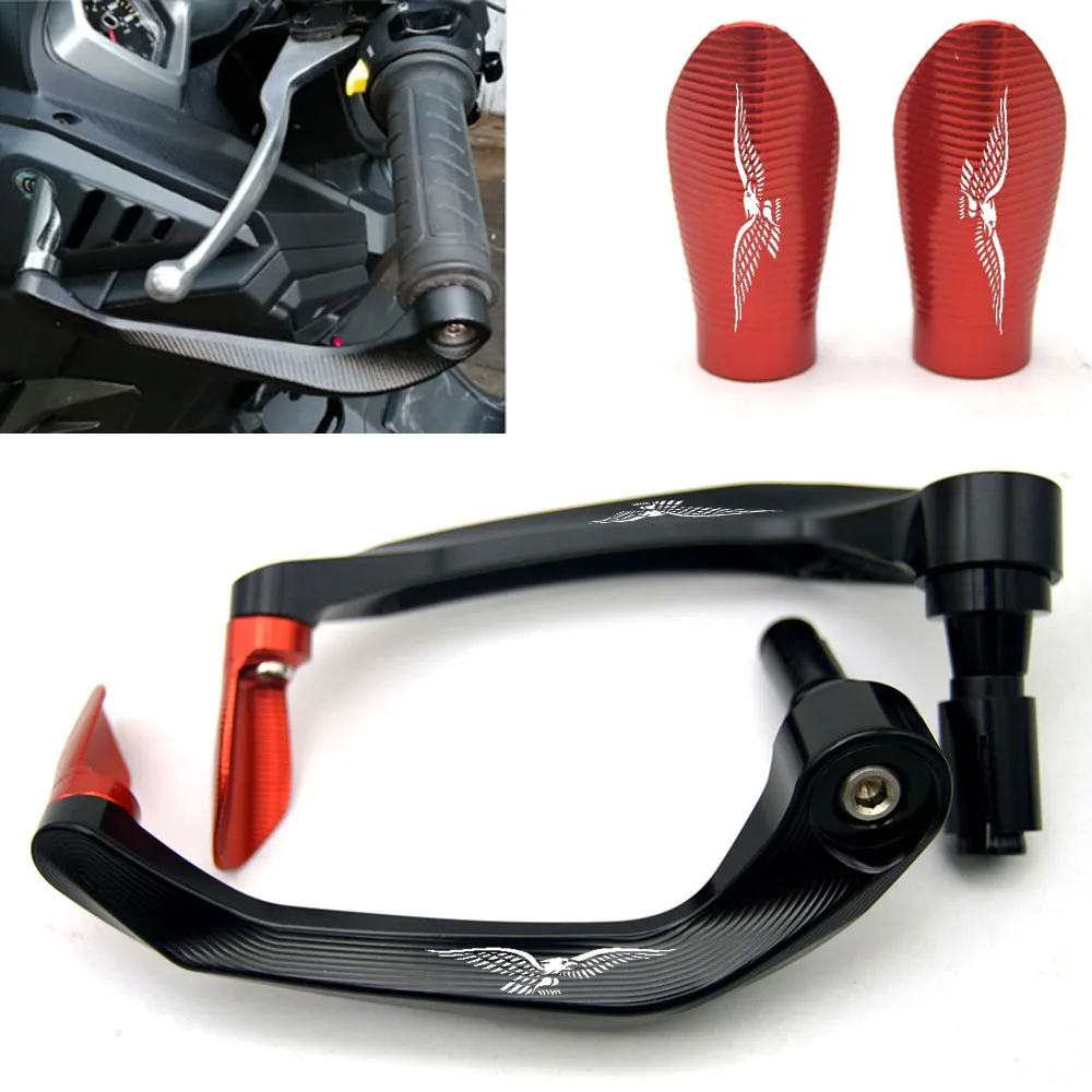 

Universal 7/8" 22mm Motorcycle Handlebar Brake Clutch Levers Protector Guard For Moto Guzzi BREVA 750 V7 V9 Bobber Racer Classic