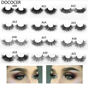 1 пара 3D ручной работы норковые ресницы индивидуальные натуральные накладные ресницы для красоты макияжа Искусственные ресницы