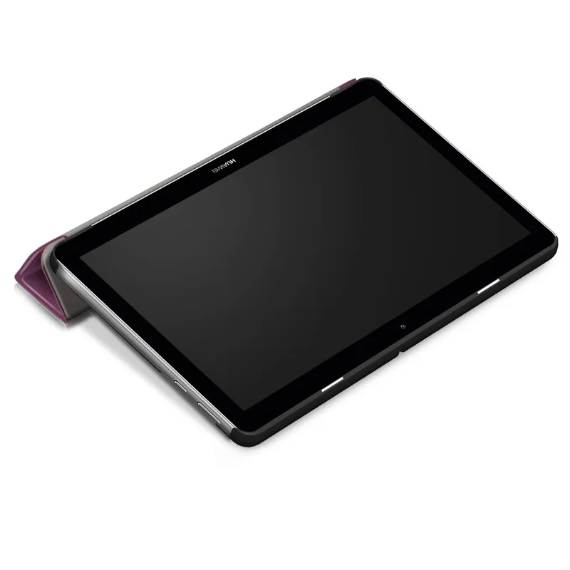 Чехол-книжка из искусственной кожи для huawei MediaPad T3 10 AGS-W09 AGS-L09, чехол для планшета Honor Play Pad 2 9,6+ пленка+ стилус