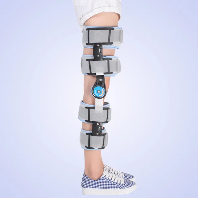 Adjustable knee joint support Lower limb Ligament meniscus fracture kneepad Knee injury rehabilitation protective gear