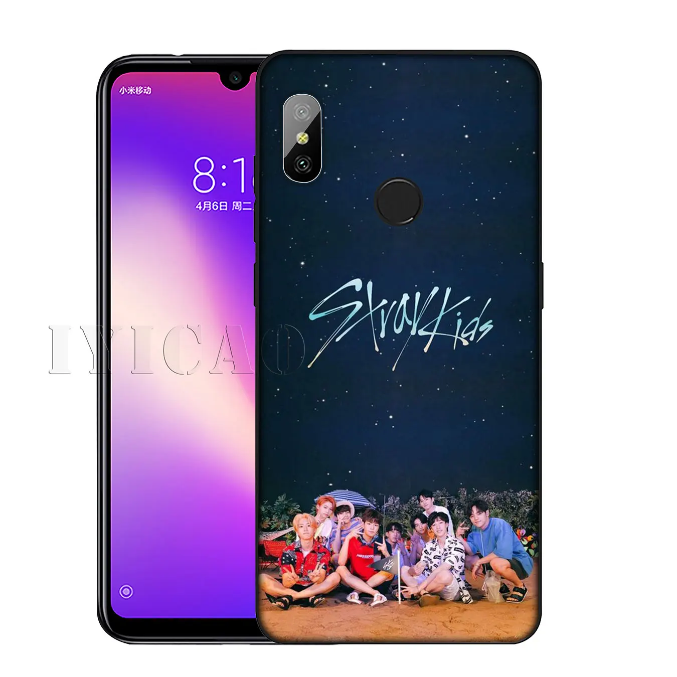 IYICAO Stray Kids kpop Мягкий силиконовый чехол для телефона Xiaomi Redmi K30 K20 8A 7A 6A 5A S2 GO Note 8 8T 7 5 6