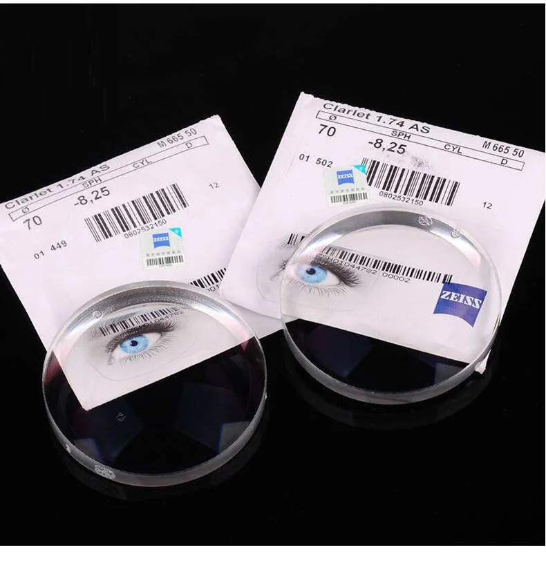 ZEISS Dura Vision Platinum прозрачные линзы 1,56 1,61 1,67 1,74 с высоким индексом диоптрические очки линзы 1 пара(требуется рецепт