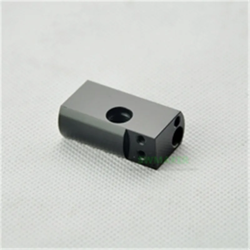 

Black Heat Block - Wanhao Duplicator 6 3D printer D6 - MK11 Hot end aluminum block