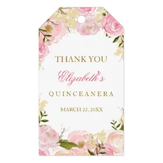5 5x8 8 см элегантная розовая роза Quinceanera полезные бирки|tag|tag tag |